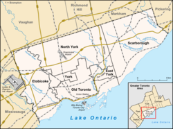 Umgebungskarte von Toronto (von Lencer)