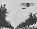 Image 33Alberto Santos-Dumont flying the Demoiselle over Paris (from History of aviation)