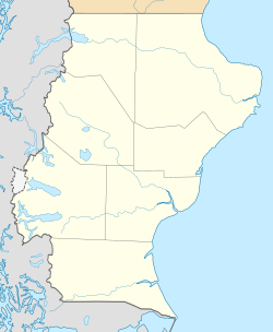 Cueva de las Manos trên bản đồ Santa Cruz (tỉnh Argentina)