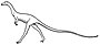 reconstitution silhouette de Podokesaurus holyokensis