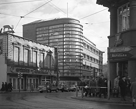 Šokeno prekybos centras Štutgarte 1960 m.