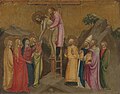 Descent from the Cross, 14th century, oil on wood, Italy