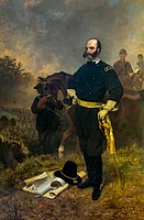 General Ambrose Burnside a Antietam (1863)[11]