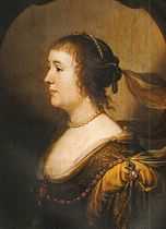 Амалия фон Золмс-Браунфелс, портрет от Герит ван Хонтхорст