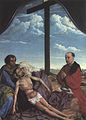 П'єта.Рогір ван дер Вейден. 1450 г. Музей Прадо, Мадрид