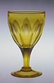 Wine glass, blown glass, 1850–80
