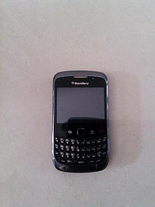 Blackberry 8520, front side