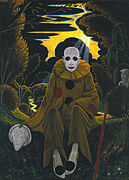 Edward Middleton Manigault, The Clown, 1910–12, óleo sobre tela, 86,4 × 63,2 cm, Columbus Museum of Art, Ohio