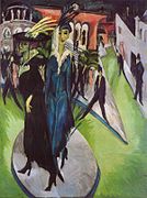 Ernst Ludwig Kirchner, 1914, Potsdamer Platz