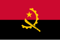 Flag of ඇන්ගෝලා