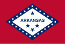 Vlajka amerického státu Arkansas