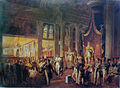 Pembelaharan untuk Sagrasi Pedro II, lukisan minyak