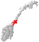 Nord-Trøndelag within Norway