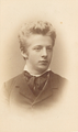 Vilhelm Dybwad in 1882 (Foto: Christoffer Gade Rude) geboren op 12 februari 1863