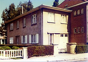 Maison Maurice Durdut, rue Langeveld, Uccle, 1946.