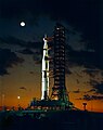 Prima lansare a rachetei Saturn V ( AS-501, misiunea Apollo 4).