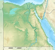 Location map Egypt is located in Egypt