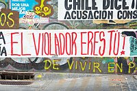 A Rapist in Your Path presented in the context of the 2019–2020 Chilean protests