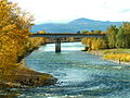 Image 6Clark Fork River, Missoula, in autumn (from Montana)