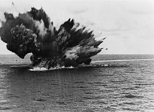 The sinking of HMS Barham, 1942