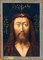 Cabeza de Cristo, óleo de 1445.