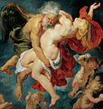 『オレイテュイアを略奪するボレアス』（1615年頃） 造形美術アカデミー絵画館（ウィーン）