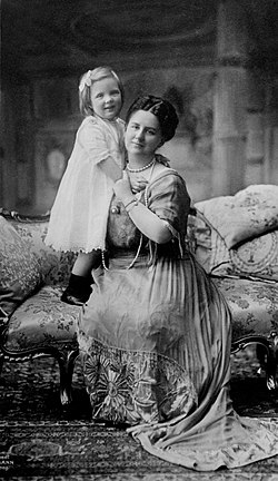 Queen Wilhelmina and Princess Juliana