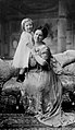 Vilma királynő és lánya, Julianna 1914 körül.