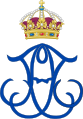 Monogramme du roi Adolphe-Frédéric.