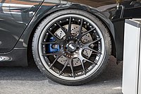 BBS CH-R II wheel on demo vehicle at Tuning World Bodensee 2018