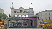 Entrance of Bayerischer Bahnhof station