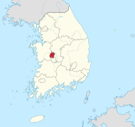 Daejeon: situs