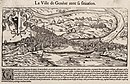 «La ville de Genève auec fa situation». 1552.