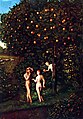 Image 58"The Fall of Man" by Lucas Cranach the Elder and the Tree of Knowledge is on the right (from List of mythological objects)