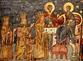 Image 24A painting of Stephen the Great and his wife Marițica Bibescu, surrounded by family (from Culture of Moldova)