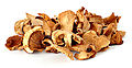 Cogumelos secos para culinária