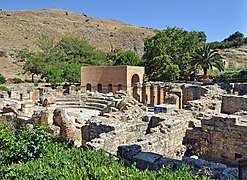 Ruinele orașului Gortyn, Creta.