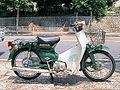 Image 7Honda Super Cub, the archetypal underbone and the world's best-selling motor vehicle (from Outline of motorcycles and motorcycling)