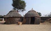 Huts in the Thar Desert