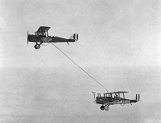 First aerial refueling