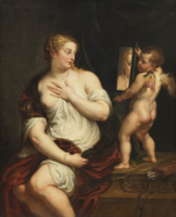 Venus with a Mirror (after Titian), c. 1606–1611