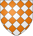 Scaccato di aranciato e d'argento (Le Sap, Francia)
