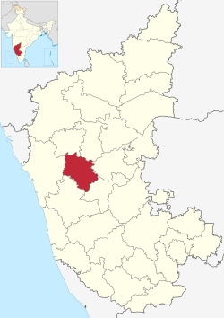 Location in Karnataka