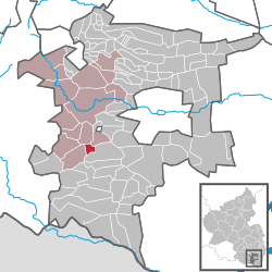 Розташування Мюнхвайлер-ам-Клінгбах
