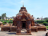 Torana of the 10th century Muktesvara deula, India.