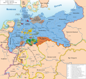 北德意志邦联地图