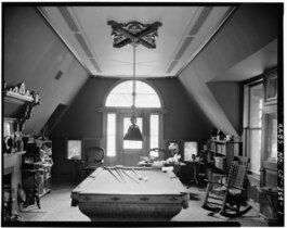 Billiard Room of Mark Twain House
