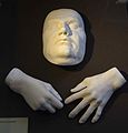 Casts of Luther's face and hands at his death, in the Market Church in Halle[258]