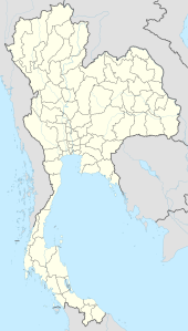 Map showing the location of Taman Nasional Mae Ping