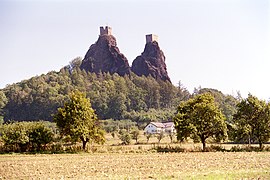 Крепость Троски, один из символов Чешского рая